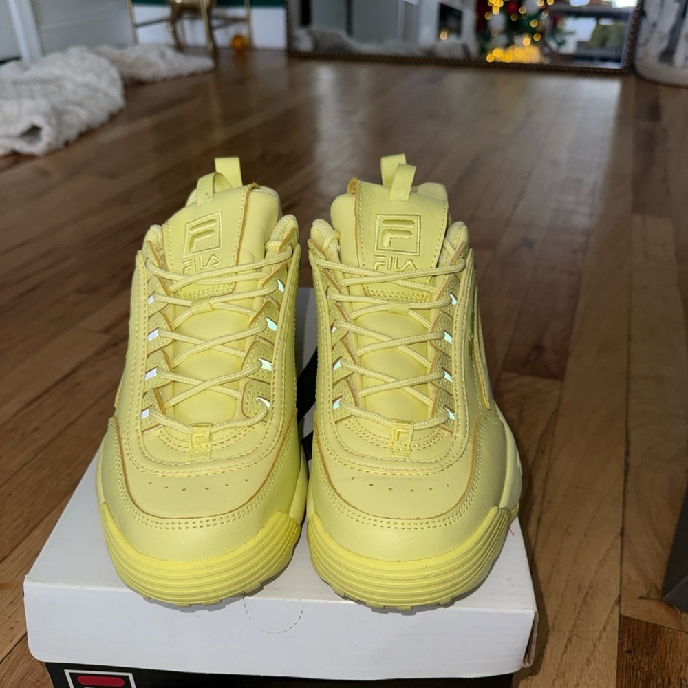 Fila women Bright Yellow Sneakers